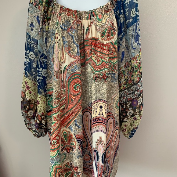 Umgee Mulit Color/Pattern Tunic/Dress - Picture 14 of 16